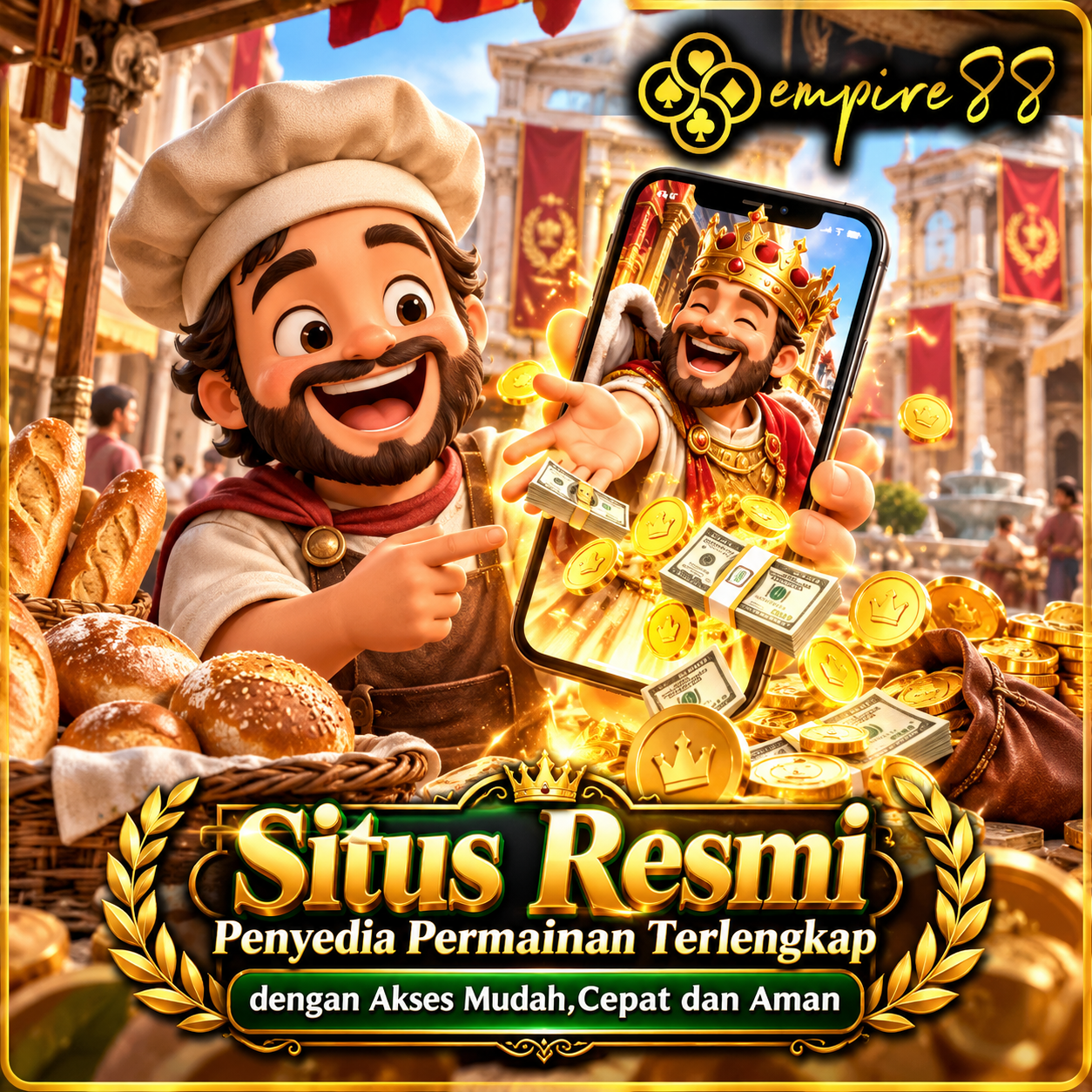 EMPIRE88 | Situs Resmi Penyedia Permainan Terlengkap dengan Akses Mudah,Cepat dan Aman